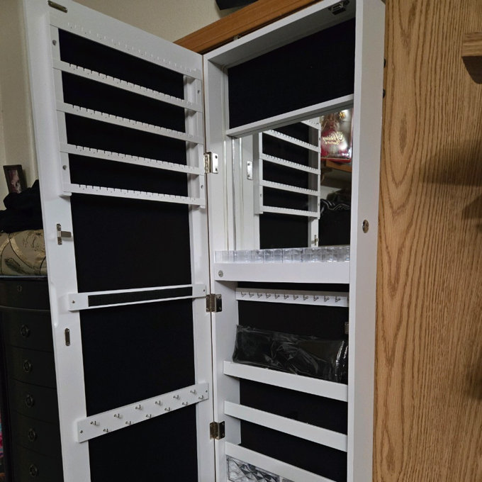 Wrought Studio Full Length Mirror With Storage & Reviews